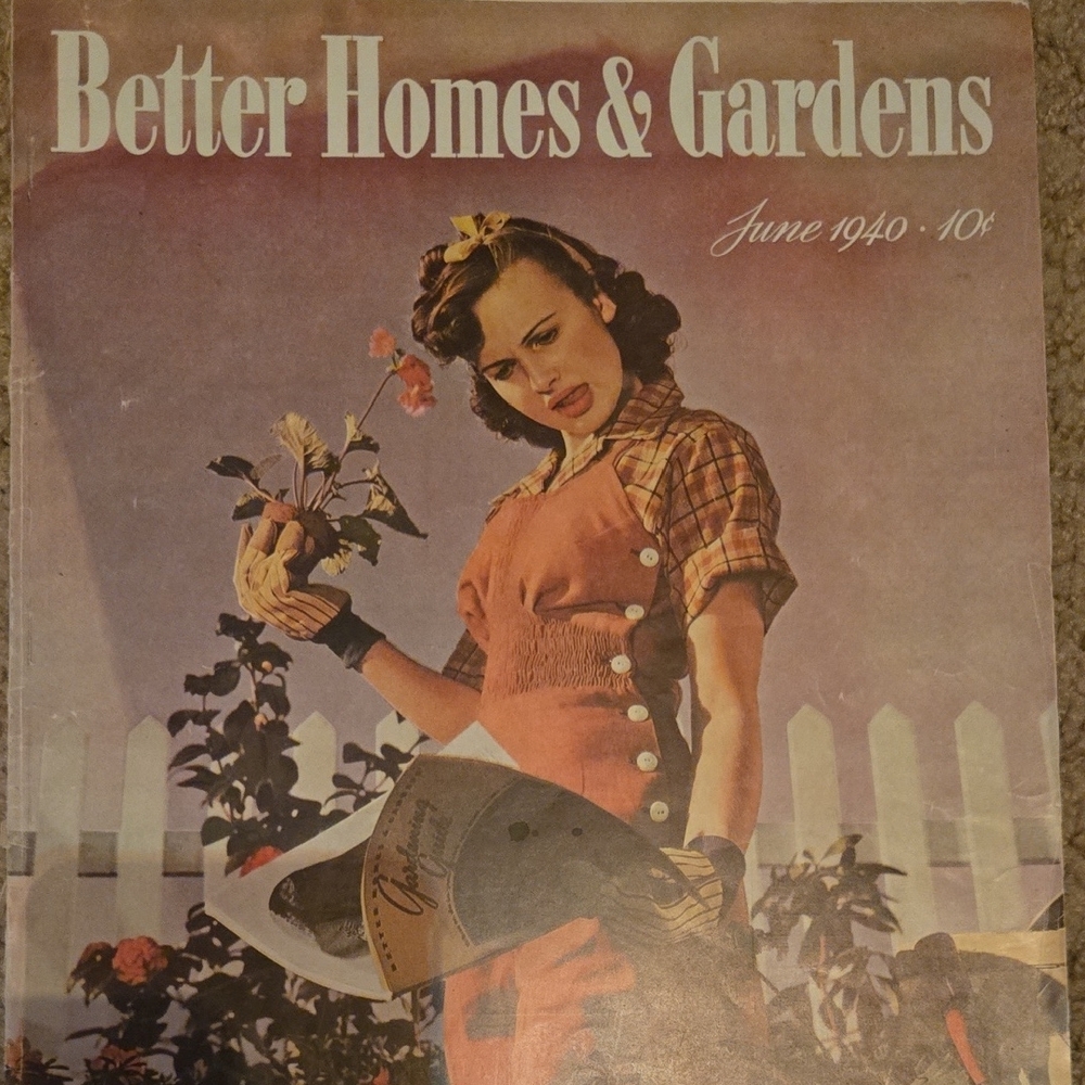 Vintage Better Homes & Gardens Magazine Cover